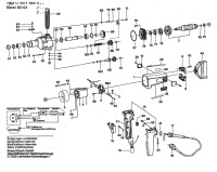 Bosch 0 601 103 003 Ub2J77 Drill 220 V / Eu Spare Parts